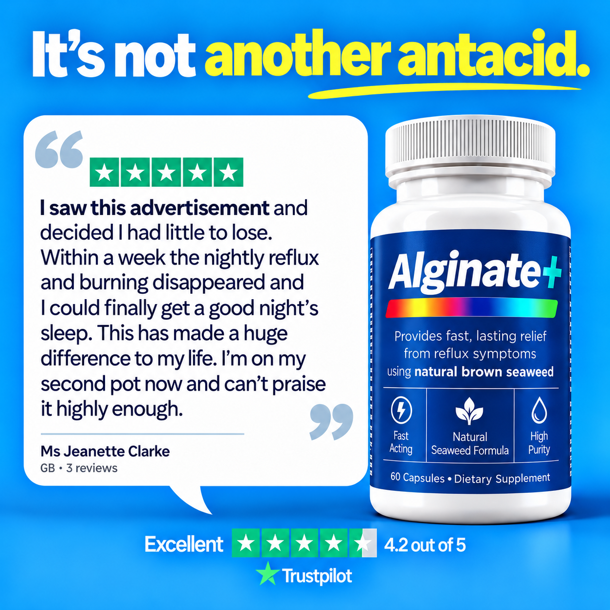 AlginatePlus Capsules.